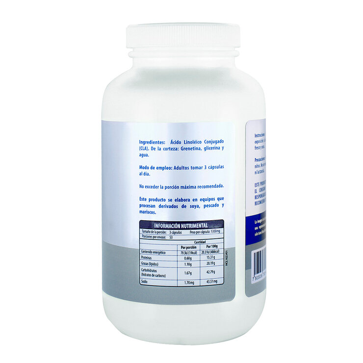 Naturagel Ácido Linoléico Conjugado, CLA 160 Cápsulas — Imagen 2 de 4