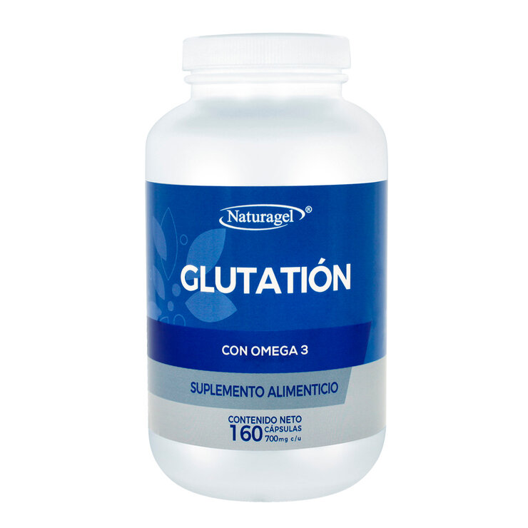 Naturagel Glutatión con Omega 3 160 Cápsulas — Imagen 1 de 4