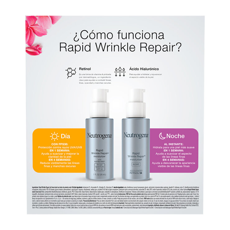 Neutrogena Hidratante Facial + Crema de Noche con Retinol — Imagen 2 de 4