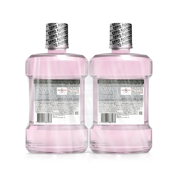 Enjuague Bucal LISTERINE Cuidado Total Zero Alcohol 1.5L 2Pack — Imagen 2 de 4