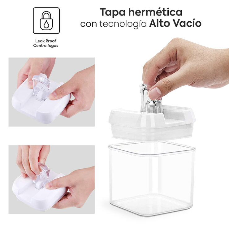 AG, Contenedores de Alimentos con Tapa Hermética, Set de 20 Piezas — Imagen 3 de 4