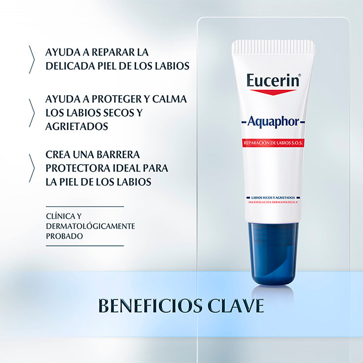 Eucerin Aquaphor 2 Cremas reparadoras y bálsamo labial — Imagen 3 de 3