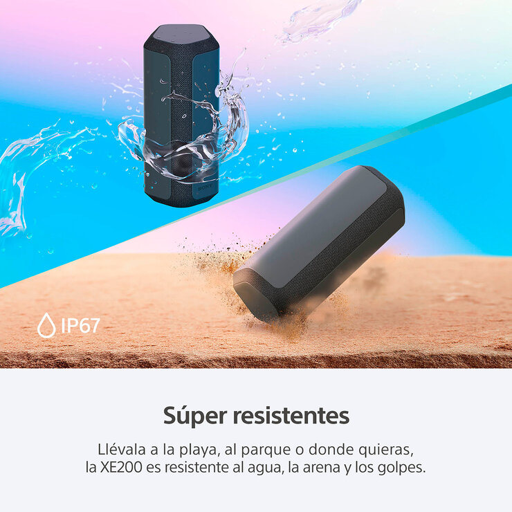 Sony SRS-XE200 Bocina inalámbrica portátil  de la serie X color negro — Imagen 4 de 4