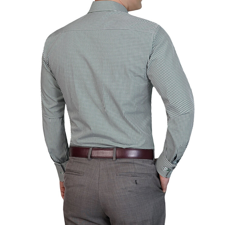 Emporio Colombo, Camisa Vestir Caballero, Corte Slim y/o Regular, Mascota Verde — Imagen 3 de 3