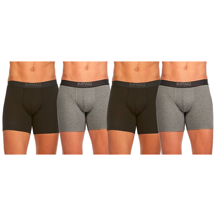 Buffalo David Bitton Boxer para Caballero 4 piezas Varias Tallas y Colores — Imagen 1 de 2