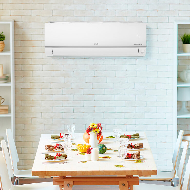 LG Aire Acondicionado DualCool Inverter WIFI Solo Frio 12,000 Btus VP122CR — Imagen 3 de 4