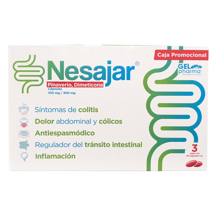 Nesajar 3 Pack, Pinaverio, Dimeticona — Imagen 1 de 3