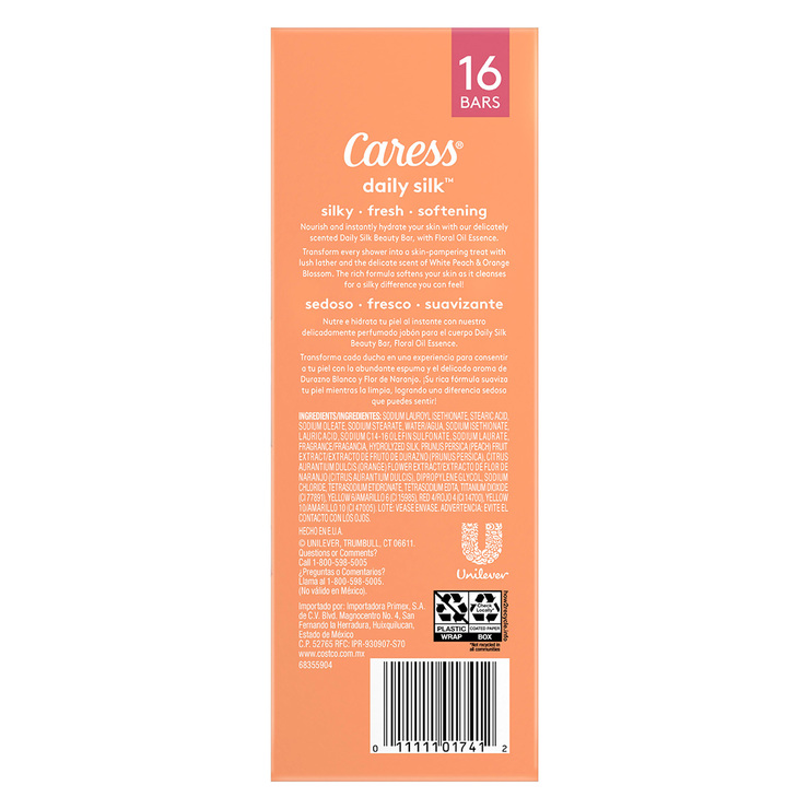 Caress Jabon Corporal en Barra 16 pzas de 106 g — Imagen 2 de 4