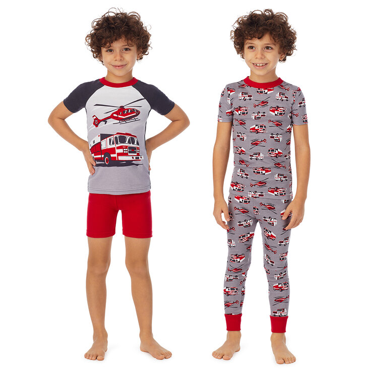 Kirkland Signature Pijamas 4 piezas para Niños Varias Tallas y Colores