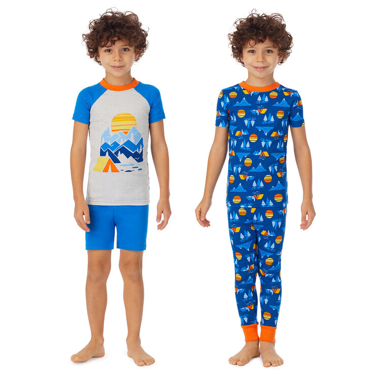 Kirkland Signature Pijamas 4 piezas para Niños Varias Tallas y Colores — Imagen 2 de 2