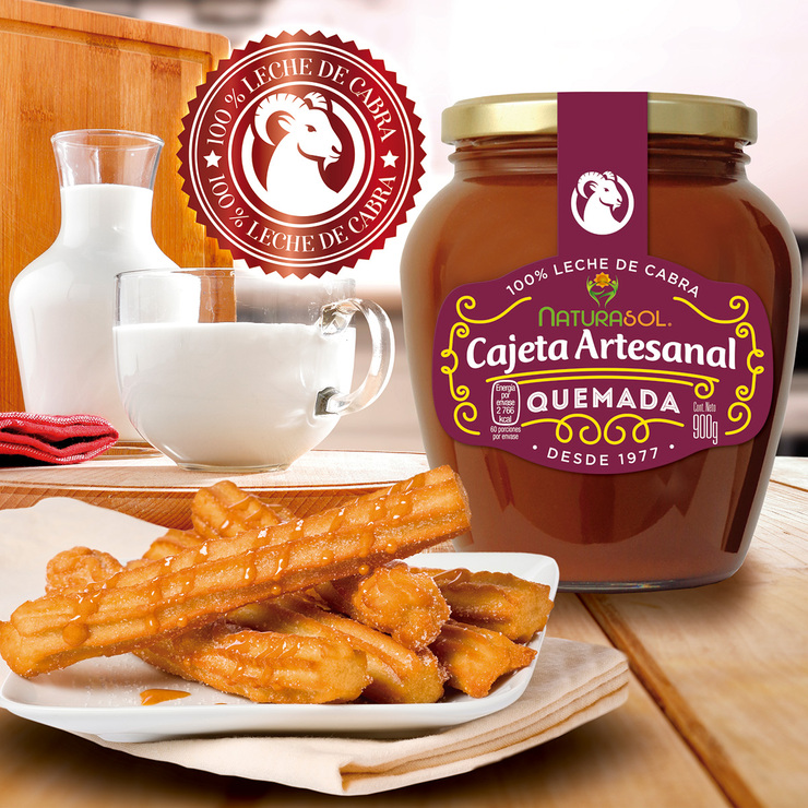 NaturaSol Cajeta Artesanal Quemada 900 g — Imagen 2 de 3