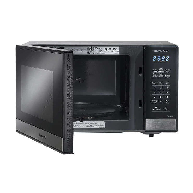 Panasonic microondas .9' silver — Imagen 4 de 4