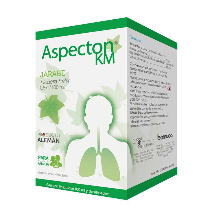 Aspecton KM Jarabe Hedera helix  2 Cajas — Imagen 1 de 2