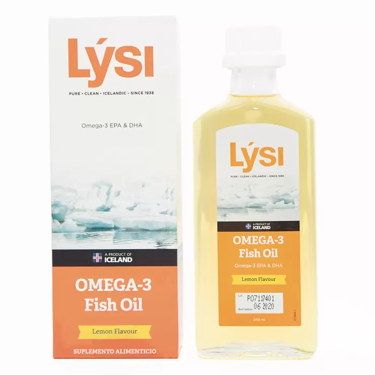 LYSI Aceite de Pescado Omega 3 Sabor Limón — Imagen 1 de 4