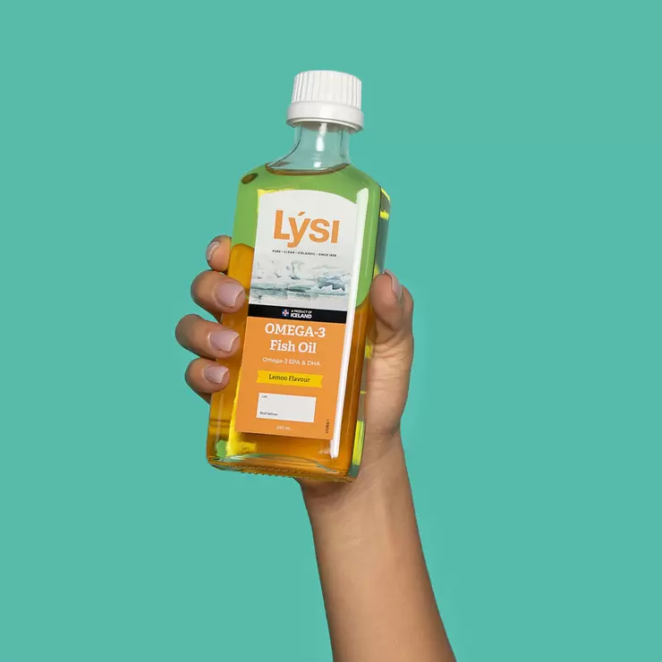 LYSI Aceite de Pescado Omega 3 Sabor Limón — Imagen 3 de 4