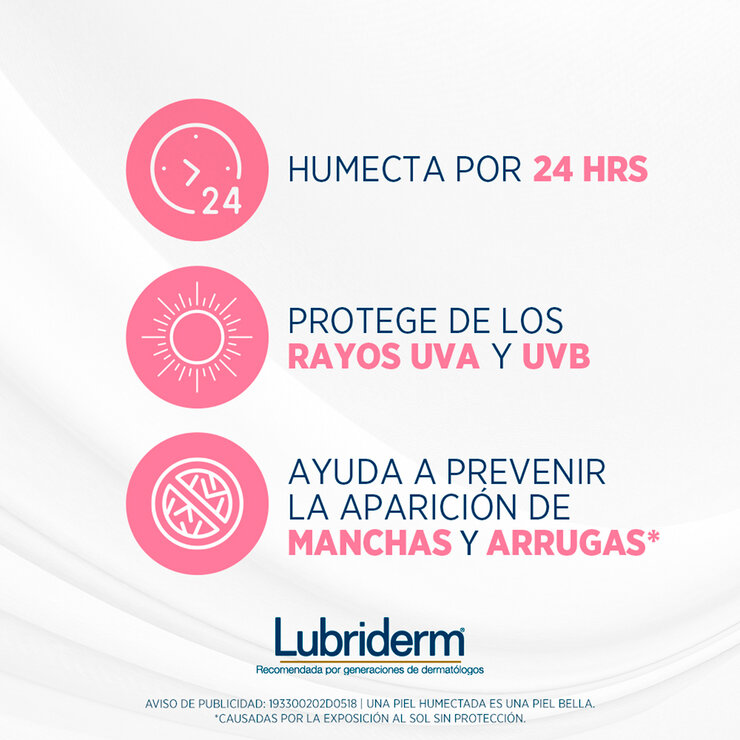 Crema Corporal LUBRIDERM Prevención FPS30 946ml 2Pack — Imagen 3 de 4
