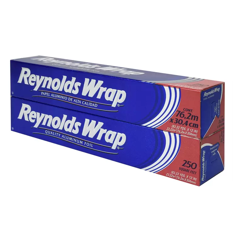 Reynolds Standard Papel Aluminio 2 pzas de 76.2 m x 30.4 cm — Imagen 1 de 2