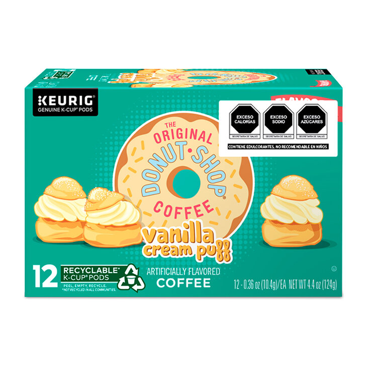 Keurig, The Original Donut Shop Coffee Vanilla Cream, 72 cápsulas K-Cup — Imagen 1 de 3