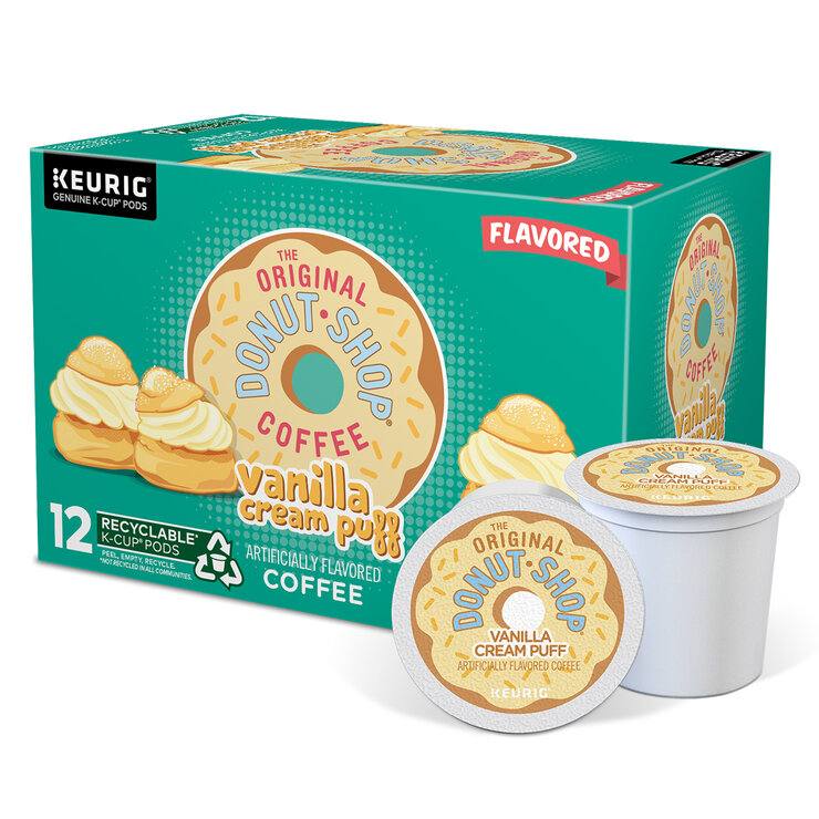 Keurig, The Original Donut Shop Coffee Vanilla Cream, 72 cápsulas K-Cup — Imagen 2 de 3
