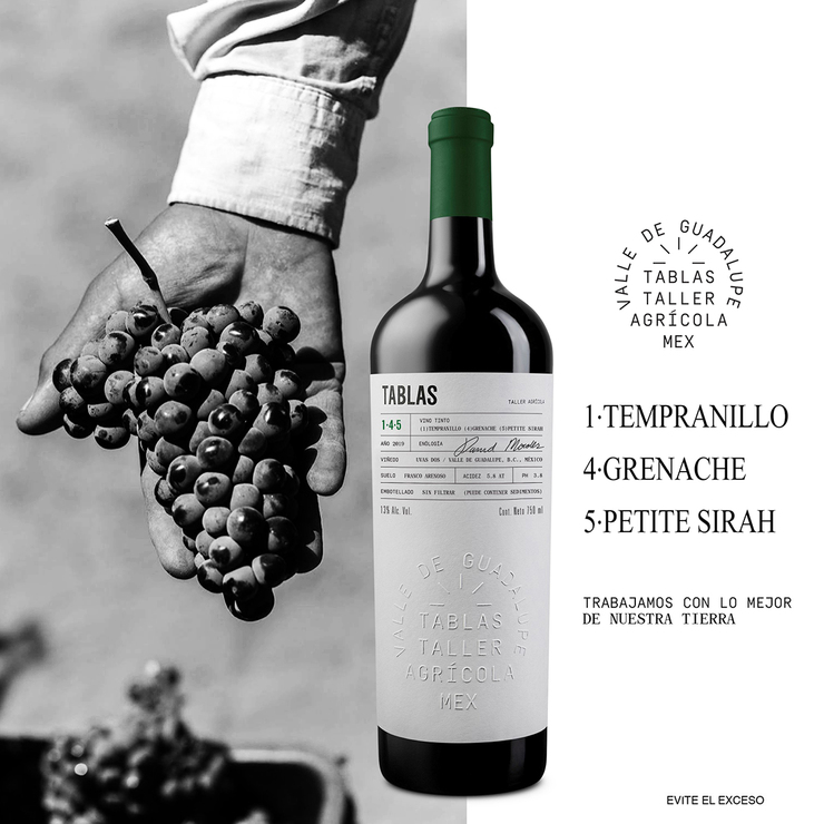 Vino Tinto Tablas 750 ml — Imagen 2 de 4