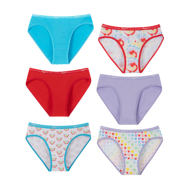 Buffalo Calzones para Niñas (6pz) y Niños (4pz) Varias Tallas y Colores — Imagen 1 de 3