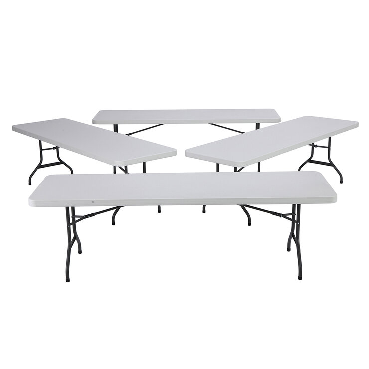 Lifetime Mesa Plegable 2.44m Color Blanco — Imagen 3 de 4