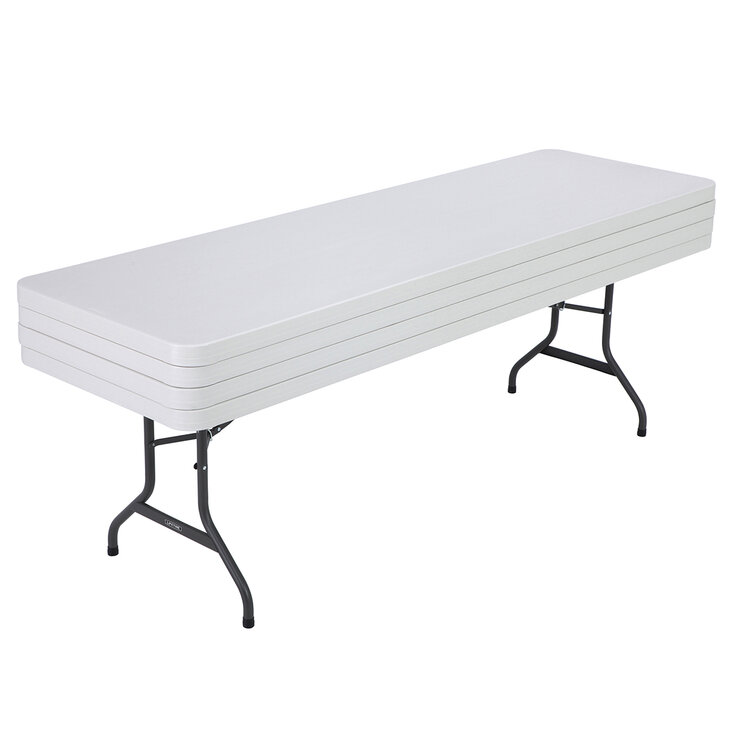 Lifetime Mesa Plegable 2.44m Color Blanco — Imagen 4 de 4