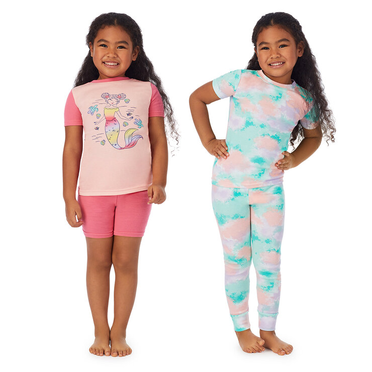 Kirkland Signature Pijamas 4 piezas para Niñas Varias Tallas y Colores — Imagen 1 de 2