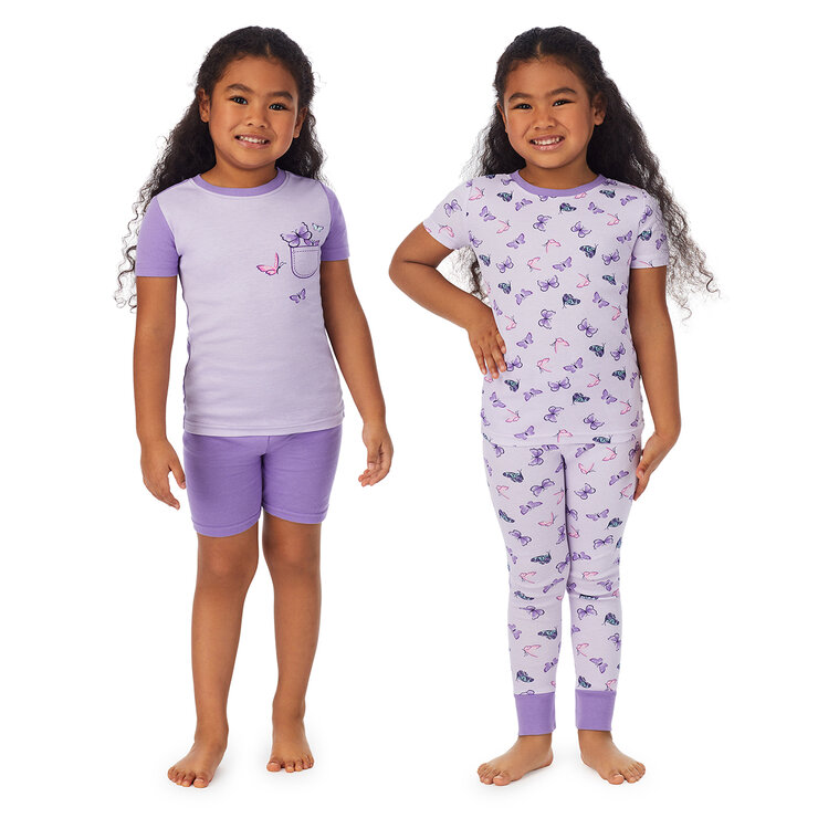 Kirkland Signature Pijamas 4 piezas para Niñas Varias Tallas y Colores — Imagen 2 de 2