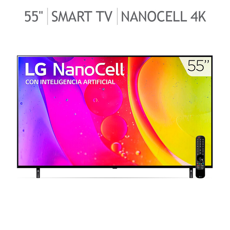 LG Pantalla 55" NanoCell 4K UHD THINKQ AI Smart TV  — Imagen 1 de 4