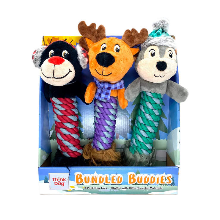 Think Dog Juguete para Perro Bundled Buddies 3 pzas — Imagen 1 de 4