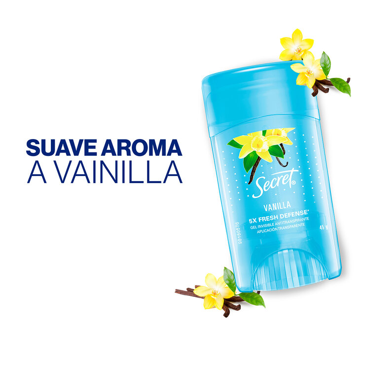 Secret Antitranspirante en Gel de Vainilla 6pz de 45gr  — Imagen 4 de 4