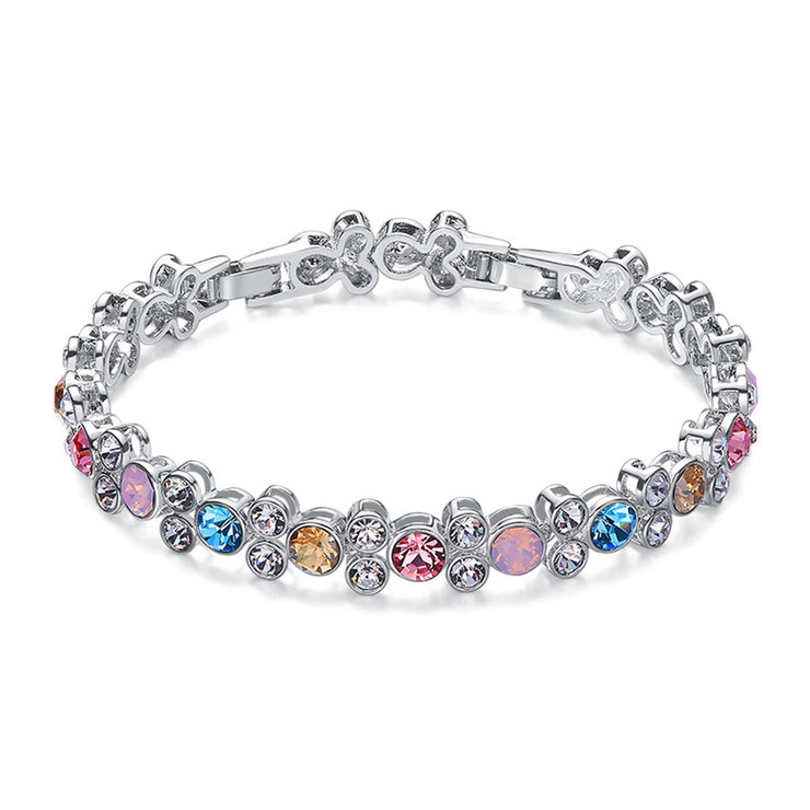 Mayfer, Pulsera de Cristal Austríaco — Imagen 1 de 3