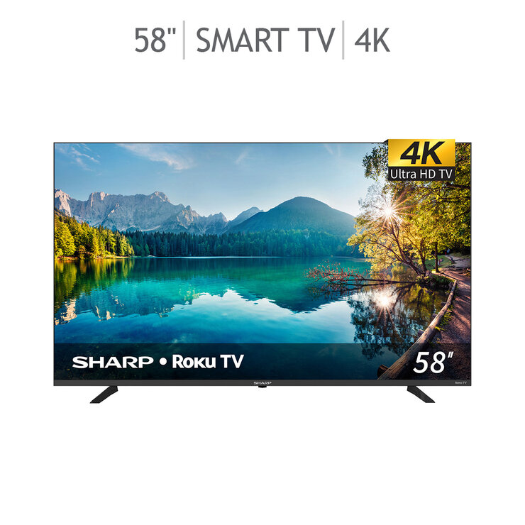 Sharp Pantalla 58" 4K UHD Smart TV — Imagen 1 de 4