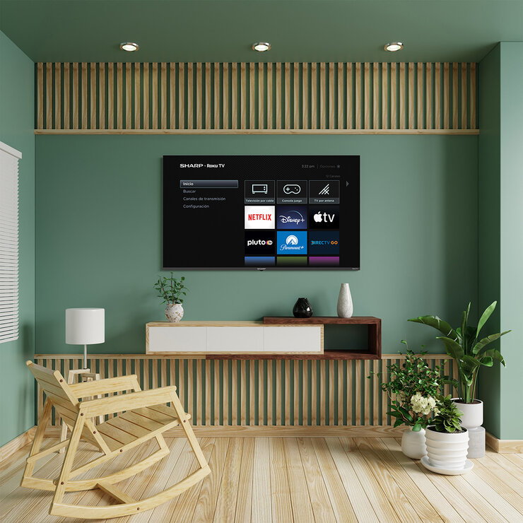 Sharp Pantalla 58" 4K UHD Smart TV — Imagen 3 de 4