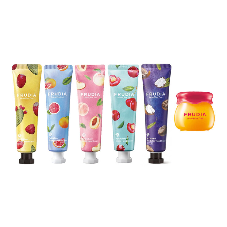 Frudia  5 Cremas para Manos + Bálsamo Labial  — Imagen 1 de 4
