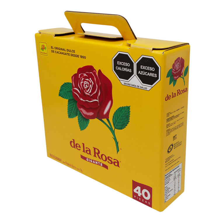 De La Rosa Mazapán Dulce de Cacahuate 40 pzas de 28 g — Imagen 3 de 4