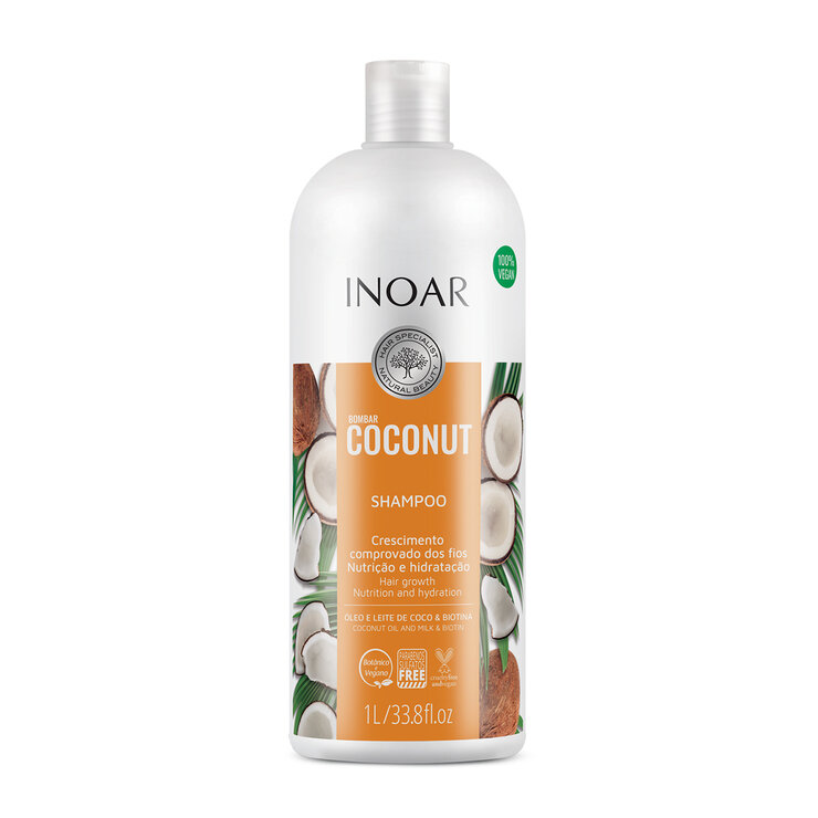 Inoar Shampoo con Coco 1l — Imagen 1 de 3
