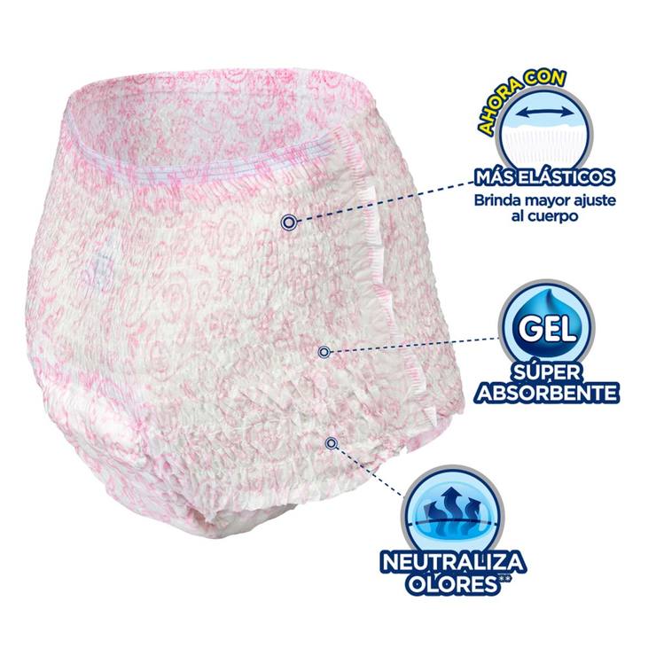 Ropa Interior Desechable Grande, Tena Pants Mujer, 40 piezas — Imagen 2 de 4