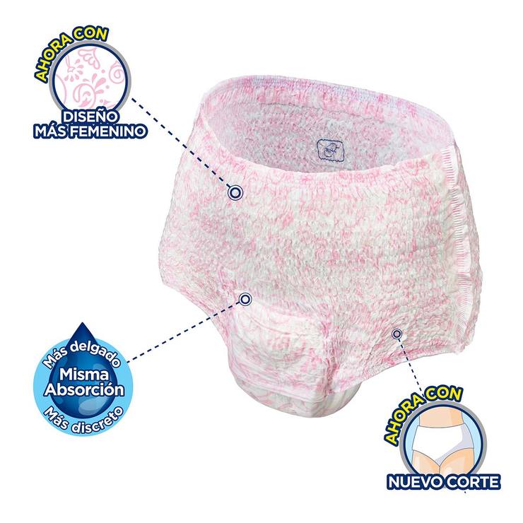 Ropa Interior Desechable Grande, Tena Pants Mujer, 40 piezas — Imagen 3 de 4