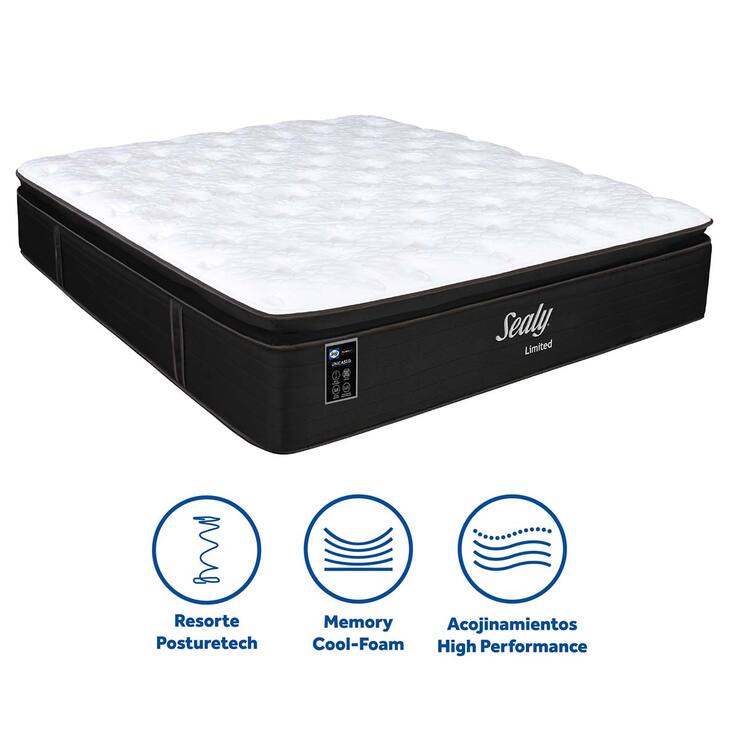 Sealy, Colchón y Box King Size, Limited — Imagen 2 de 4