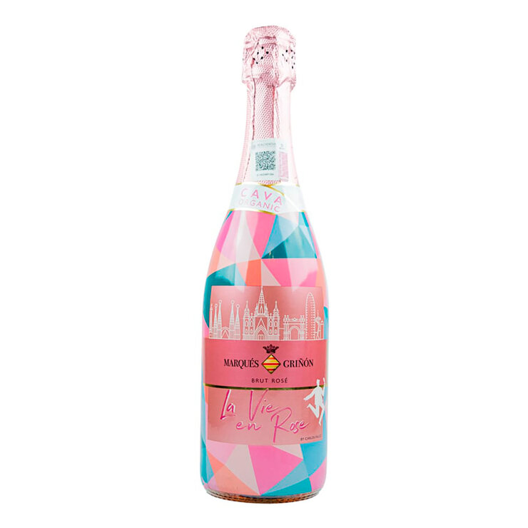 Vino Espumoso Marqués de Griñon Rose Orgánica 750ml — Imagen 1 de 3