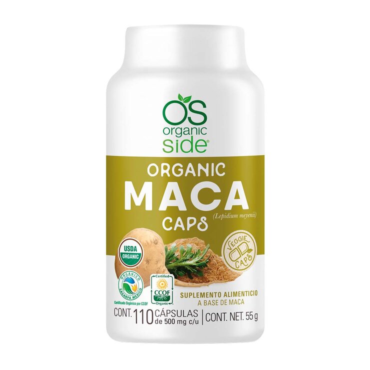 Organic Side Maca 110 Cápsulas — Imagen 1 de 2