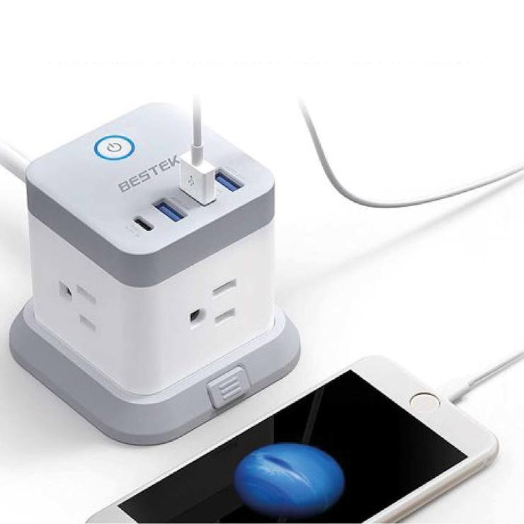 Bestek Supresor de Picos con  Wi-Fi y Alimentación USB — Imagen 3 de 3