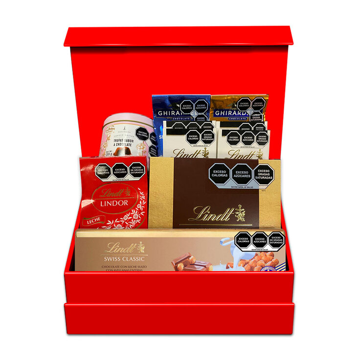 Canasta de Chocolates Surtidos 10 pzas — Imagen 1 de 4
