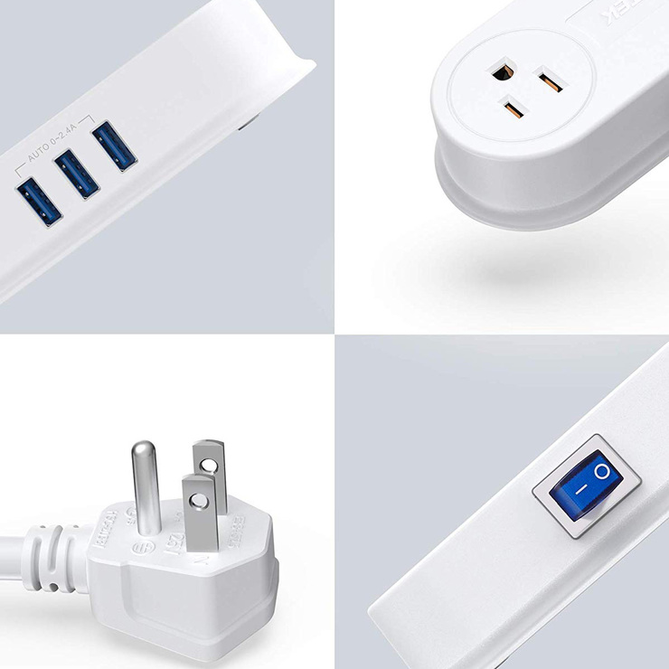 Bestek Tira Alimentacion USB De Viaje — Imagen 2 de 4