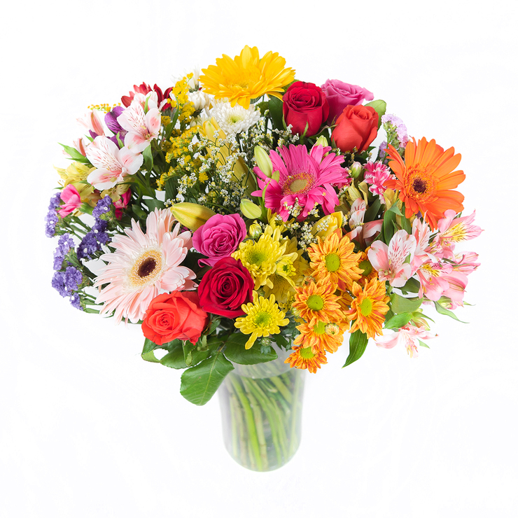 Chiltepec, Bouquet Mixto en Tonos Primaverales — Imagen 2 de 2