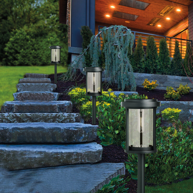 GTX, Set de 5 Faroles Solares LED para Caminos — Imagen 2 de 2