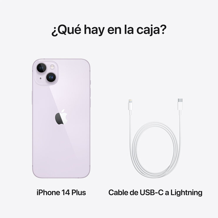 Apple iPhone 14 Plus 256GB Morado — Imagen 4 de 4