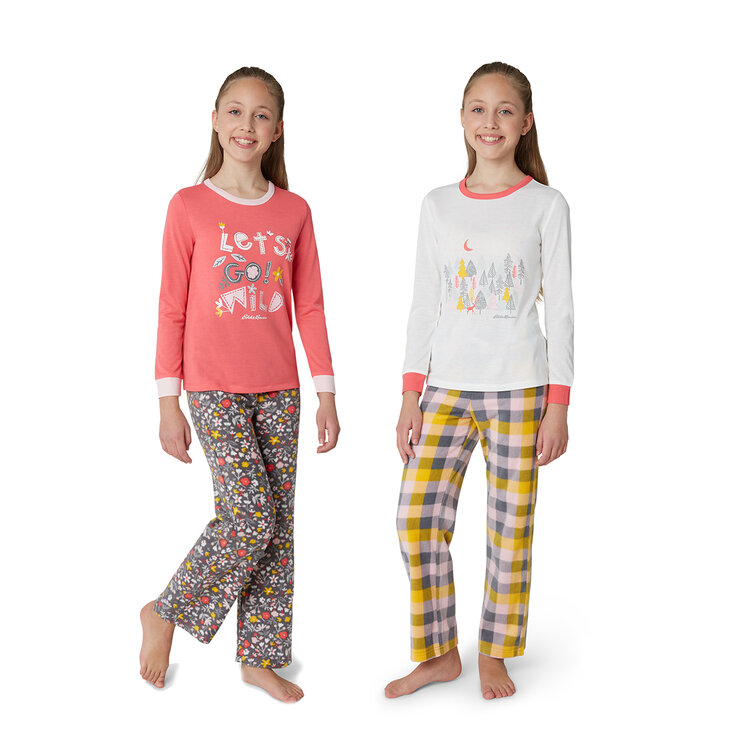 Eddie Bauer Pijama de 4 piezas para Niños y Niñas Varias Tallas y Colores — Imagen 2 de 4